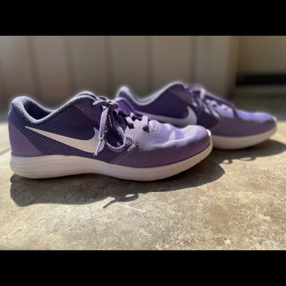 Purple Nike 6Y or 8 women’s